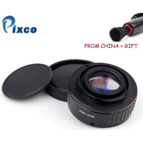 ADPLO M42-NEX Focal Reducer Speed Booster, Suit for M42 Lens to Suit for Sony E Mount NEX Camera