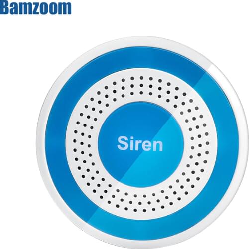 433mhz Wireless Sound and Light Siren 100dB Strobe Siren for PG103 106 107 W2B W3B W4B Home Security WIFI GSM Alarm Panel System