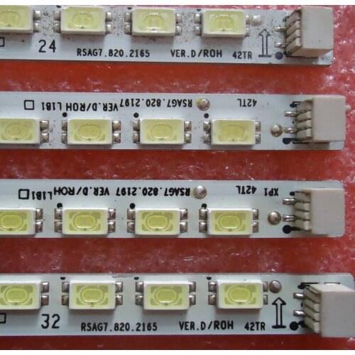 FOR Hisense LED42K11PG Article lamp RSAG7.820.4243 RSAG7.820.4241 1piece=62LED 475MM