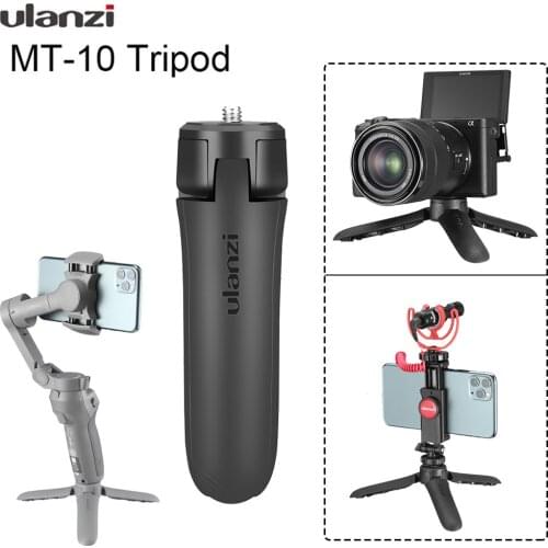 Ulanzi MT-10 Mini Tripod for DJI Osmo Mobile 2 3 Gimbal Base iPhone Andriod Smartphone DSLR Cameras, Gimbal Accessories