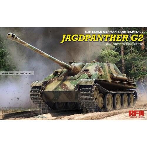 Ryefield Model 5022 1/35 Scale German Tank Sd.Kfz.173 Jagdpanther G2