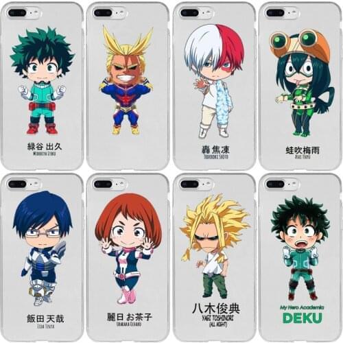 My Hero No Hero Academia deku bakugou Boku Cover Case for Xiaomi Redmi Note 9 9S 9A 9C 8T 8 7 6 5 4 Pro Max Prime