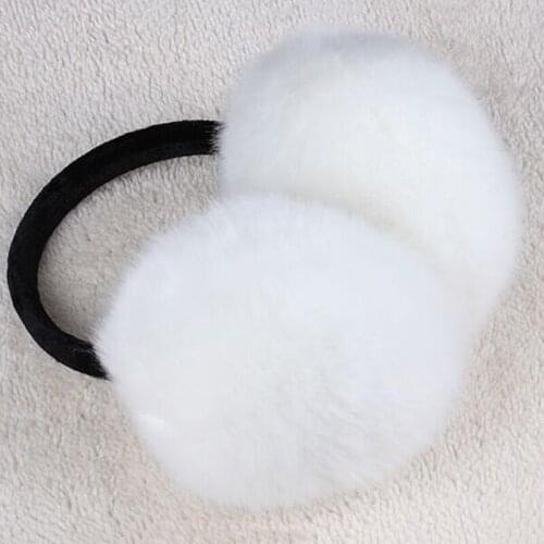New Winter Women Ear Warmers Warm Earmuff Imitation Rabbit Fur Earmuffs Winter Ear Warmers Large Plush Women Earmuffs Ear warmer
