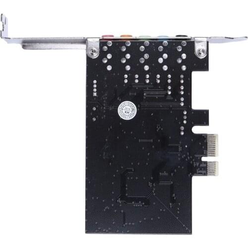 PCI Express x1 PCI-E 5.1ch CMI8738 Chipset Audio Digital Sound Card