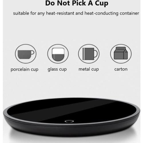 Warmer Coaster Insulation Coaster Base Constant Temperature Coaster Water Coffee Cup Warmer Household Electric Heating Pad