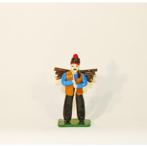 Modern Anatolian Figures Lumberjack Man trinket baratija حلية орнаментальный