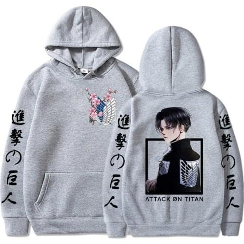 2021 Anime Attack on Titan Hoodie Men Women Long Sleeve Anime Manga Shingeki No Kyojin Attack on Titan Eye Hoodie Pullover Tops