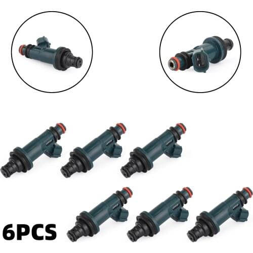 Areyourshop 6Pcs Fuel Injectors Fit For Sienna 1998-2003 RX300 1999-2003 3.0L V6 23250-0A010 842-12235 Car Accessories Parts