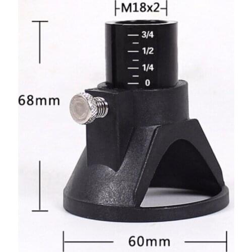 Rotary Tool Special Seat Dedicated Locator Horn Fixed Base 6pcs Wood Milling Cutter Set Dremel Accessories Power Tool For Dremel