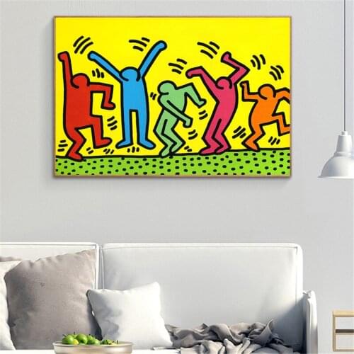 Abstract Inspirational Cheer Canvas Paintings Wall Art Prints Poster Living Room Decorative Paintings On The Wall Home Decor