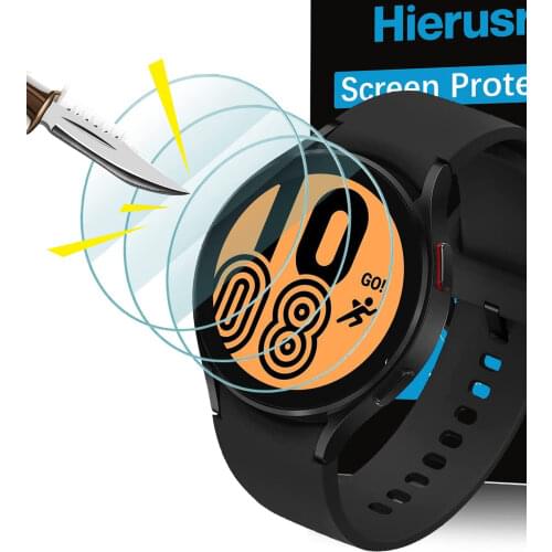 Tempered Glass For Samsung Galaxy Watch 4 40mm 44mm Full Screen Protector samsung Glaxy watch 4 Classic 46mm 42mm Accessories