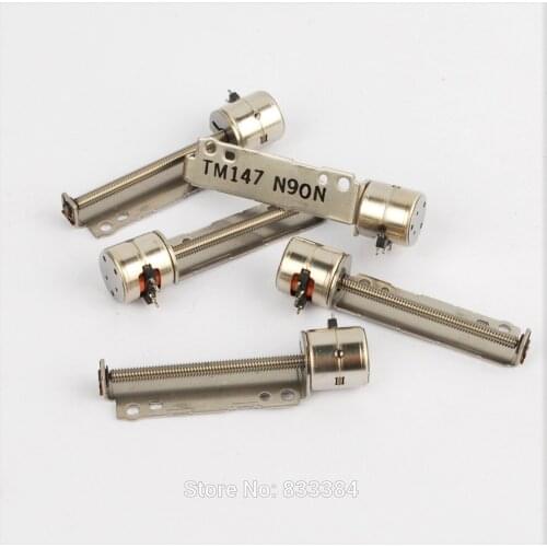 10PCS NMB 0.08W 3V dia 8mm 2 phase 4 wire Micro stepping motor precise 26mm screw rod