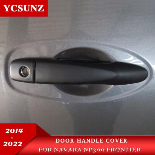 2014-2019 For Nissan Navara 2017 Np300 Accessories ABS Door Handle Covers For Nissan Navara frontier 2016 Car Styling YCSUNZ