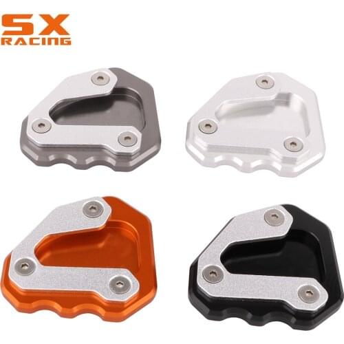 Motorcycle Side Kickstand Stand Extension Plate Pad For KTM 1290 Super Duke GT 2013 2014 2015 2016 2017 2018 Street Bike