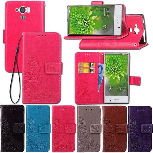 Flip PU Leather & Soft Silicone Wallet Holster Case For Sharp AU KDDI SHV31 / SHARP AQUOS R SHV39 With Card Holder And Lanyard