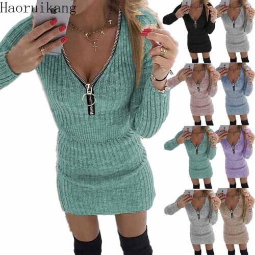 CINESSD Fashionable Knitted Dresses