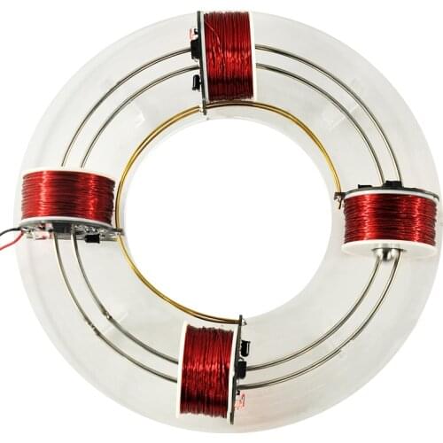 Electromagnetic Accelerator Ring Cyclotron Scientific Experimental Equipment New and Unique Physical Self-made Teaching Aids