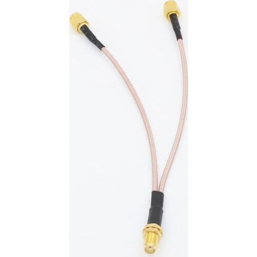 Conector macho a hembra SMA, divisor, Cable Coaxial Pigtail RF, uso para módem 3G 4G, antena HUAWEI ZTE