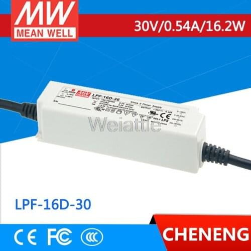 MEAN WELL original LPF-16D-30 30V 0.54A meanwell LPF-16D 30V 16.2W Single Output LED Switching Power Supply