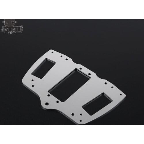 CNC Metal Thickening Fixed Plate for Steering Servo Fit for 1/6 FG ROFUN ROVAN BM 4WD Truck RC CAR PARTS