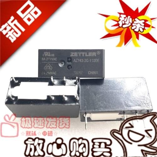 New Spot AZ743-2C-110DE 110vdc Second Section Two Closed 2c-110d Relay