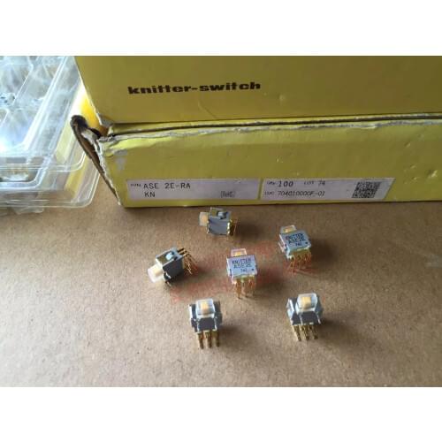 Original new 100% ASE2E toggle switch small toggle gilded 8pin 3gear ASE2E-RA