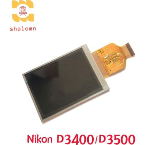 Original D3400 LCD Display Screen With Backlight Repair Replacement Parts For Nikon D3500 Camera