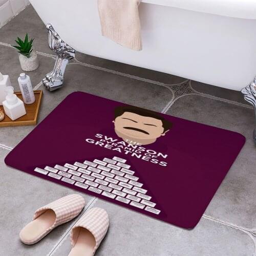 Ron Swanson Pyramid Great 3D Print Doormats Rectangle Non-Slip DoorMat Bedroom Kitchen Entrance Print Door rugs Dropshipping