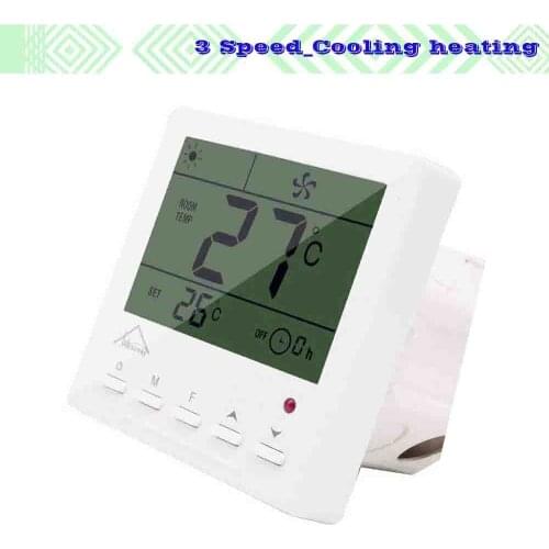 EU 86MM mount remote control room thermostat temperature switch for cooling heating
