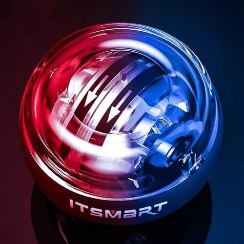 LED Wrist PowerBall Trainer Gyroscope Strengthener Power Ball Arm Exerciser Exercise Machine Gym powerball Fitness Equipment