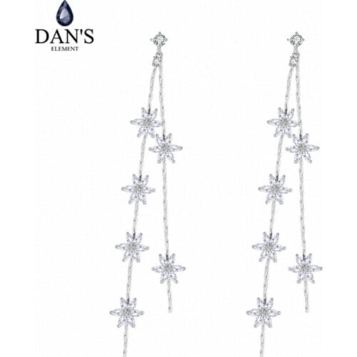 DANS ELEMENT 3 Colors Real Big Brand AAA Zirconia Micro Inlays Beetle Stud Earrings for Women Insect 132871