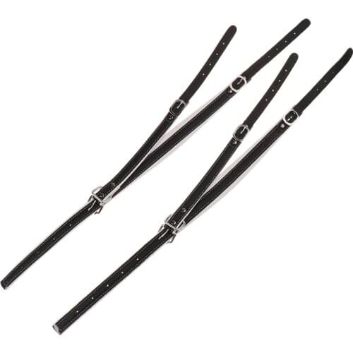 2 Pieces Imitation Leather Shoulder Straps for 48/60/96 Bass Accordion Replacement Parts