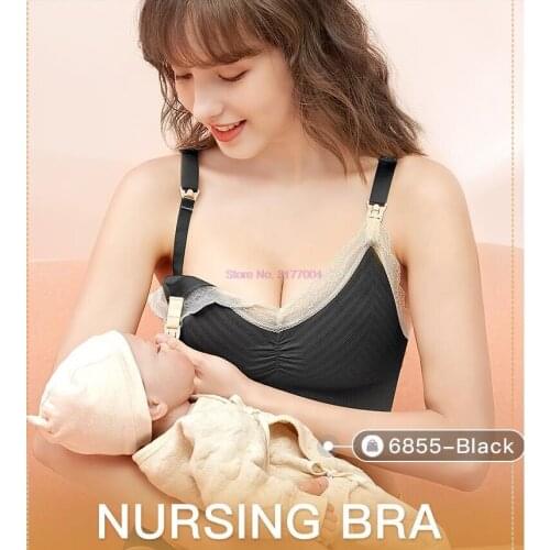 20pcs, Breastfeeding Bra Pregnancy Clothes Maternity Nursing Bra Feeding Bra for Soutien Gorge Allaitement Pregnant Women