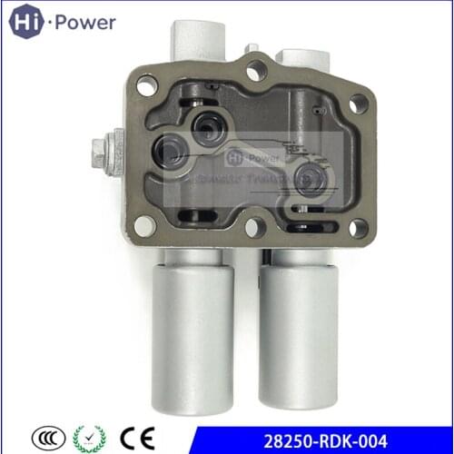 28250RDK014 28250RDK004 28250RJB004 Transmission Dual Linear Solenoid for Acura 28250-RDK-014 28250-RDK-004 28250-RJB-004