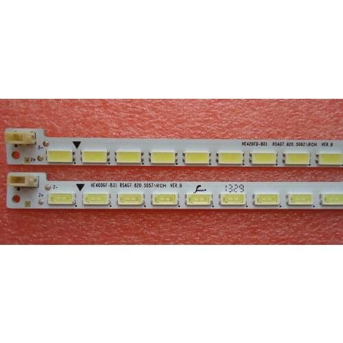 FOR Hisense LED40K160JD Article lamp HE400GF-B31 RSAG7.820.5057 1piece=54LED 500MM