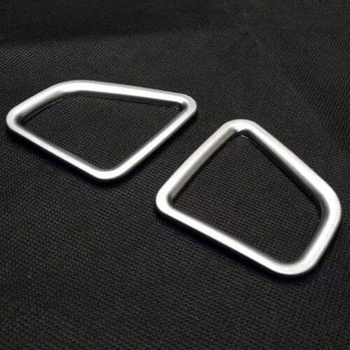 For Suzuki sx4 s-cross 2014-2020 Silver Car Interior Upper A/C Air Outlet Vent Sticker Cover Trim Car Styling