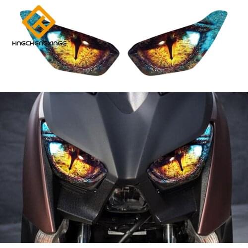Motorcycle headlight protection sticker Front Fairing Headlight Sticker Guard Sticker for yamaha X-MAX XMAX250 XMAX300 xmax300