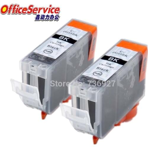 2 Black For PGI-5 CLI-8 PGI5 PGI 5 Compatible inkjet print Cartridge For Canon PIXMA iP3300 MP500 MP810 IP5200 printer