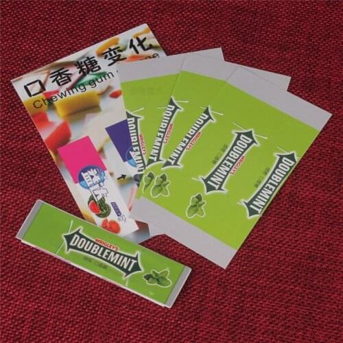 Chewing Gum Change Close Up Magic Tricks Street Stage Magic Props Illusion Mentalism Gimmick Magia Tour De Magie Magician