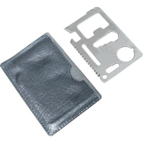 Multifunctional Tool Card for Outdoor Automotive Products Outdoor Life-saving Card Knife with Paper Packing