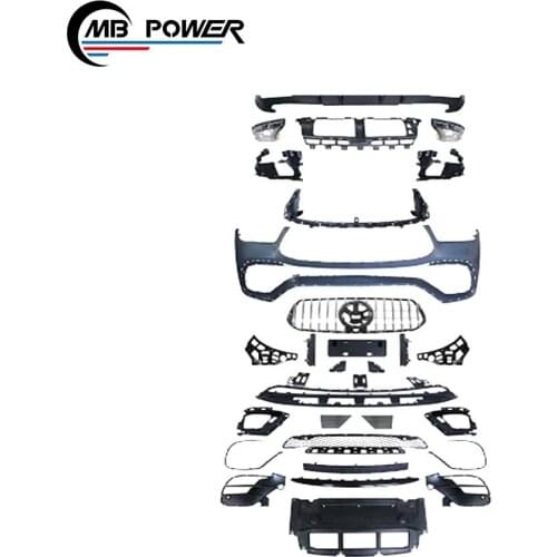 NEW! GLE W167 upgrade GLE63 body kit for high quality GLE W167 upgrade GLE63 body kit front bumper grille bodykits