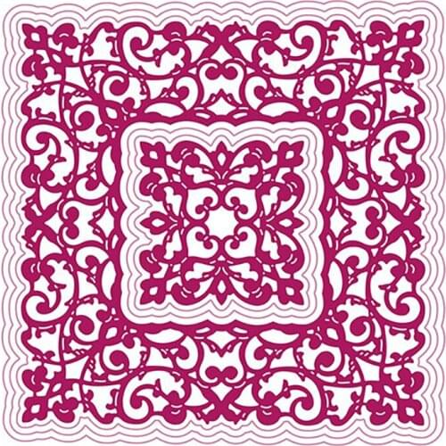 New Vin Flower Garden Cutting Dies for DIY Scrapbooking Crafts Dies Cut Stencils Maker Photo Album Template Handmade Decoration