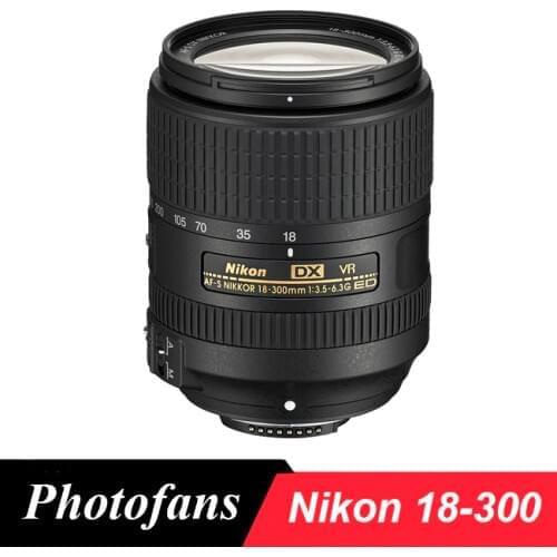 Nikon 18-300 lens Nikkor AF-S DX 18-300mm f/3.5-6.3G ED VR Lenses for D3400 D3200 D3300 D5500 D5200 D5300 D5600 D7200 D7100 D500