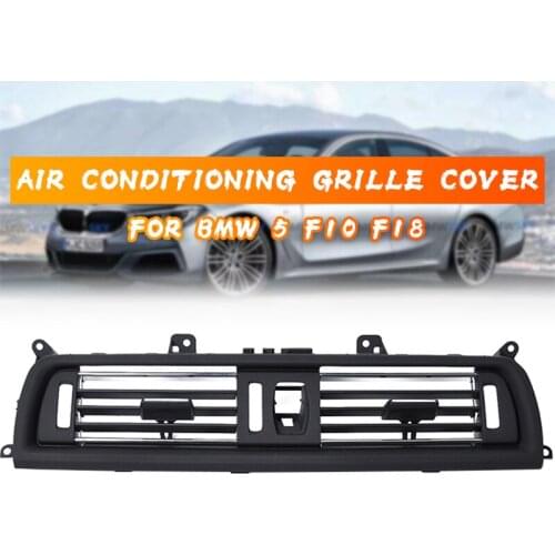Front Center Air Outlet Vent Dash Panel Grille Cover Interior Mouldings Panel Grille For BMW 5 Series F10 F18 523 525 535