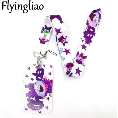 Chowder Lanyard Neck Strap Art Anime Fashion Lanyards Bus ID Name Work Card Holder Accessories Decorations Kids Gifts