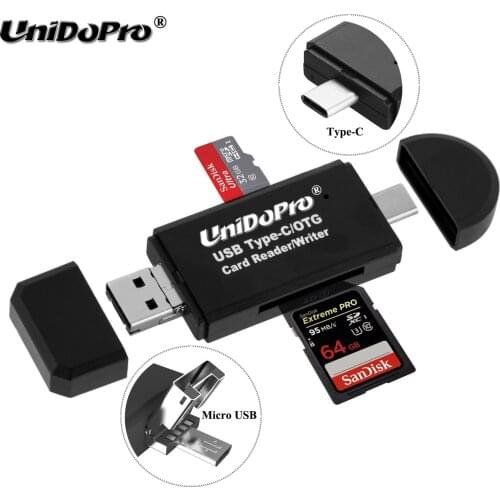 Phone USB Type C OTG Adapter Memory Card Reader for Samsung S21 S20 FE, Huawei P50 P40 Mate 40, Xiaomi Redmi Note 10 9T 9S 9 Pro