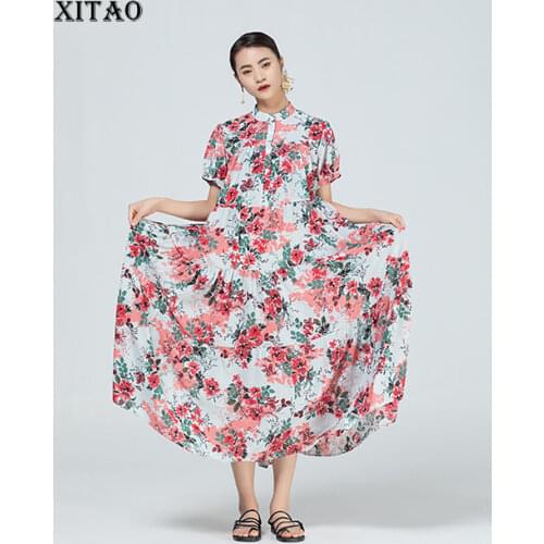 Цветочные летние платья XITAO China At AliExpress