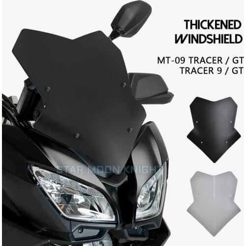 Windshield Windscreen Cover Wind Shield Deflectore Fit For YAMAHA MT-09 TRACER MT09 MT 09 TRACER 900 GT 2018 - 2021 TRACER 9 GT