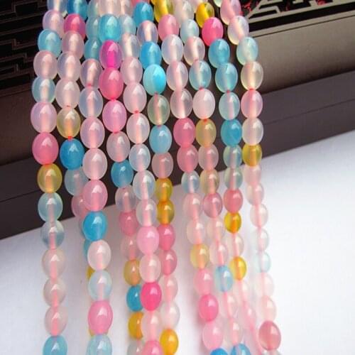 Morgan Agate Bead Bracelet Necklace bead accessories manual bead bead DIY accessories