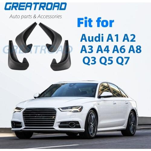 Mud Flaps Mudflaps Splash Guards Mudguards For Audi A4 S4 B5 8D B6 8E 8H B7 B8 8K B9 8W A6 S6 C4 4A C5 4B C6 4F C7 4G C8 Avant